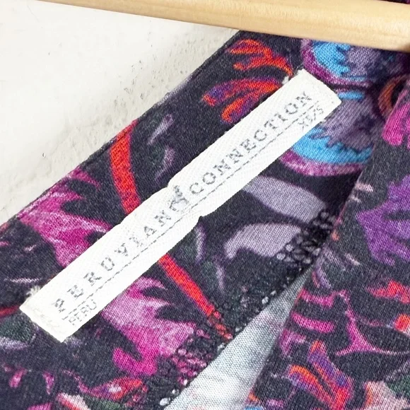 Peruvian Connection Paisley Thebes Maxi Dress Size Small - Picture 4 of 7